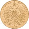 100 Crown Austria gold coin - front - Italpreziosi