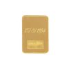 2g Gold Bars - vertical - engraved date - Italpreziosi