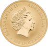 Australian Nugget moneda de oro - reverso - Italpreziosi