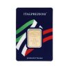 Lingote de oro 10gr 40º aniversario - blister frente - Italpreziosi