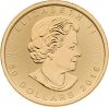 Maple Leaf gold coin - back - Italpreziosi
