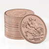 UK sterling FDC 2025 stack - Italpreziosi
