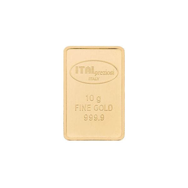 10g Gold Bars - vertical - Italpreziosi