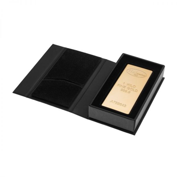 1kg Gold Bars - open box - Italpreziosi
