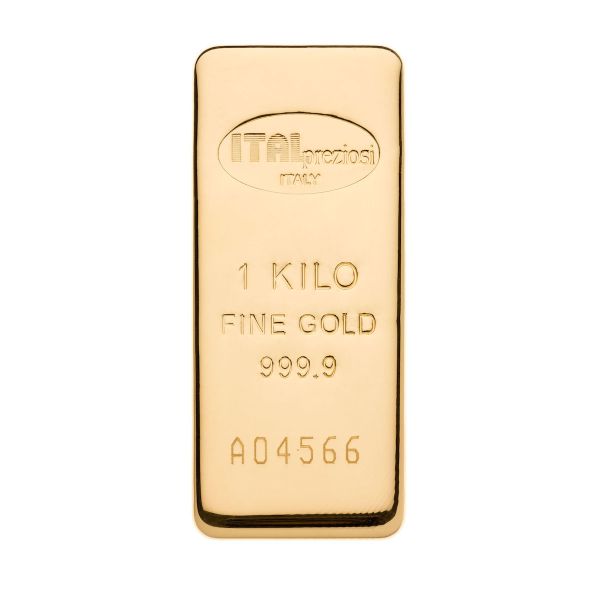 1kg Gold Bars - vertical - Italpreziosi