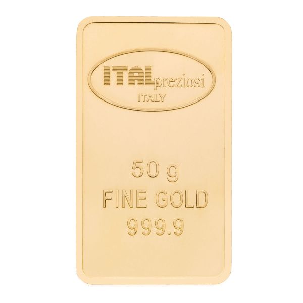 50g Gold Bars - vertical - Italpreziosi