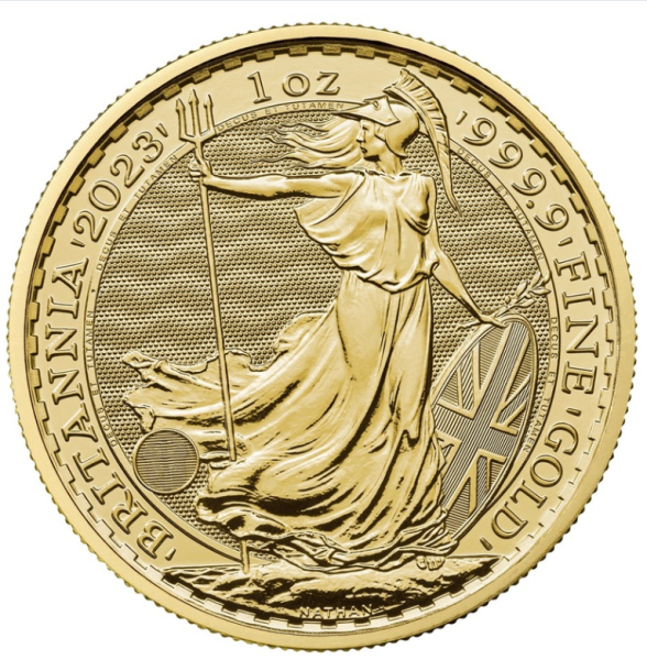 Britannia gold coin - front - Italpreziosi