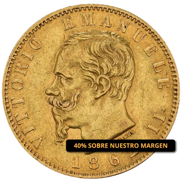 Marengo moneda de oro - reverso - Italpreziosi - promo