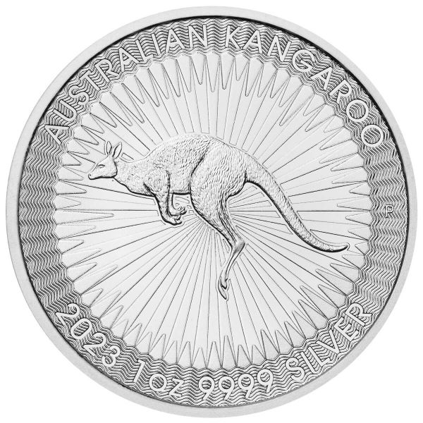 Silver Australian Nugget moneta argento retro Italpreziosi