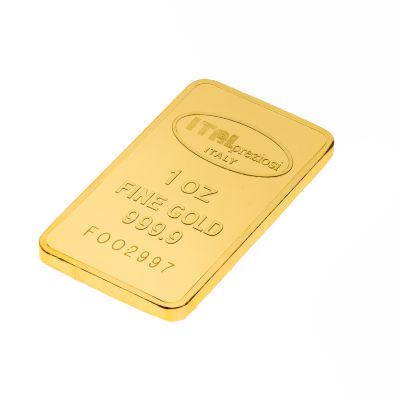 Lingote de oro 1 onza
