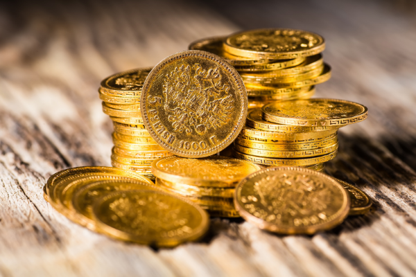 monete in oro come forma di investimento